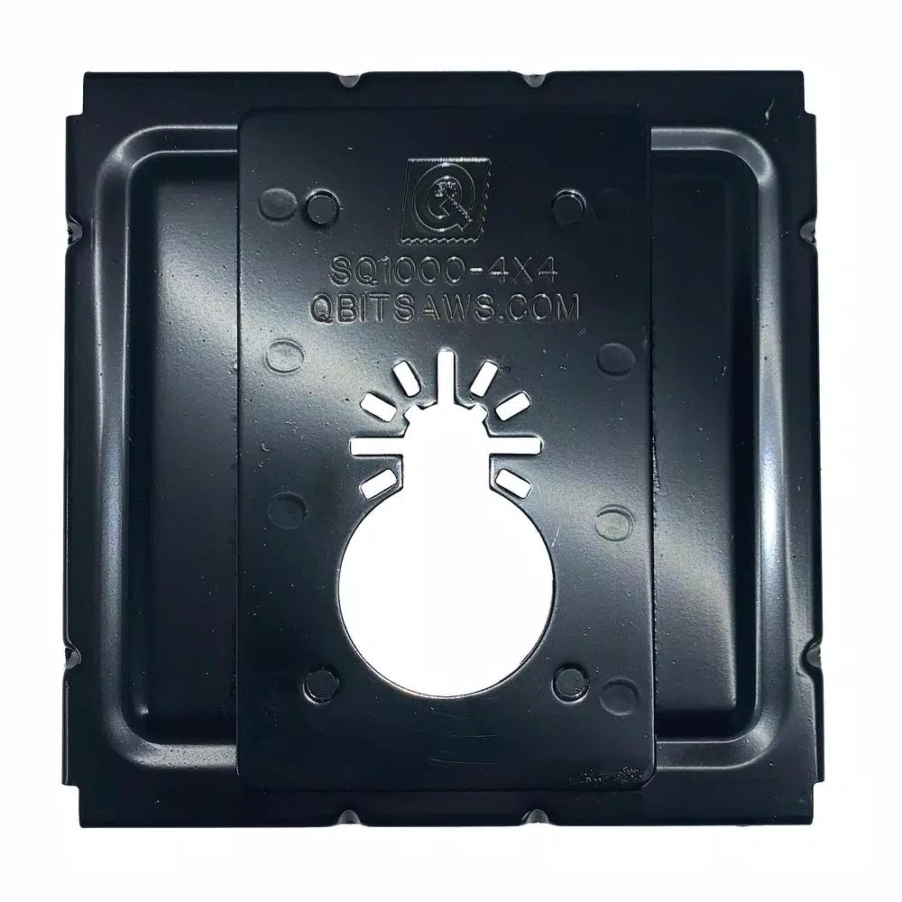 Q Bit QBit SQ1000-4X4 Oscillating Multi-Tool Saw Blade for 4 in. x 4 in. Old Work Outlet Boxes