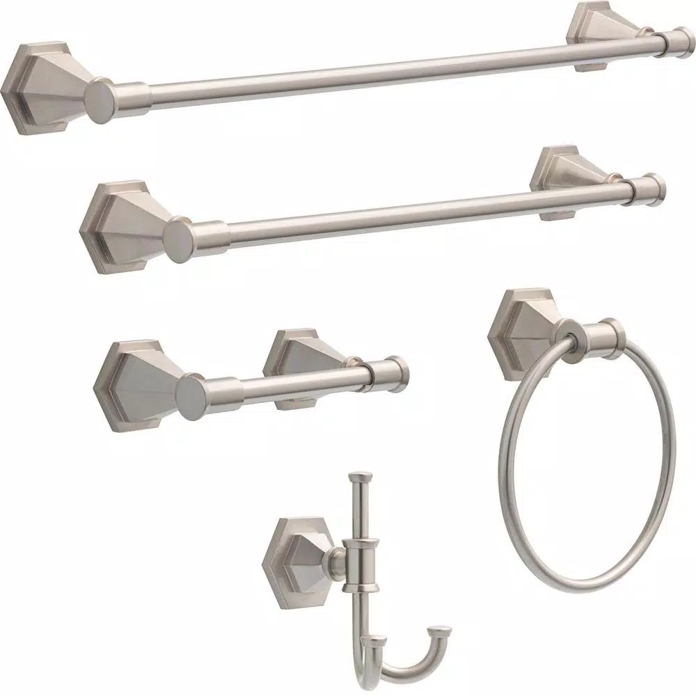 Delta Grandover SpotShield Brushed Nickel Towel Ring