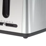 Brentwood Appliances 2-Slice Extra-Wide Slot Silver Toaster thumbnail 5