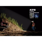 Milwaukee 475 Lumens LED Rechargeable Hard Hat Headlamp with BOLT White Type 1 Class C Vented Hard Hat thumbnail 8