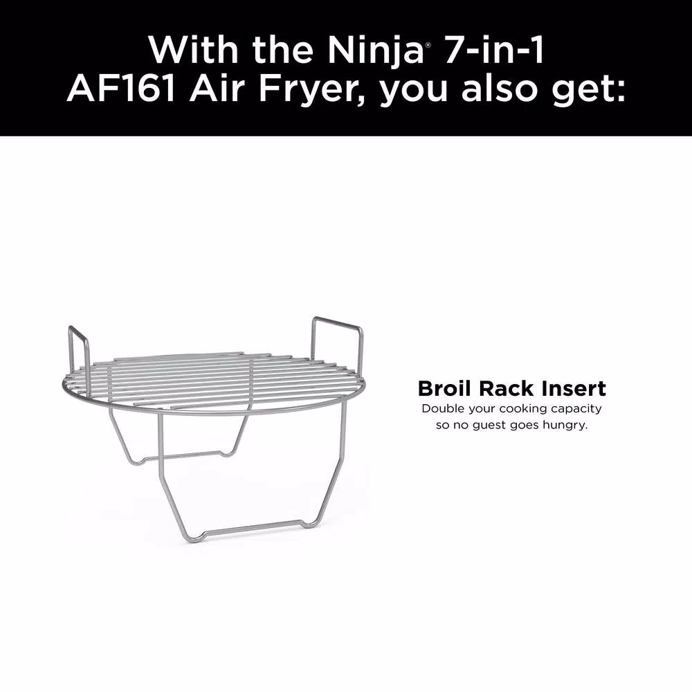 Ninja Air Fryer Max XL 5.5 Qt. Grey, MaxCrisp Technology
