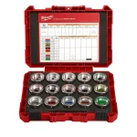 Milwaukee M18 FORCE LOGIC 600 MCM Copper U-Style Die Kit, #8 - 600 MCM thumbnail 1