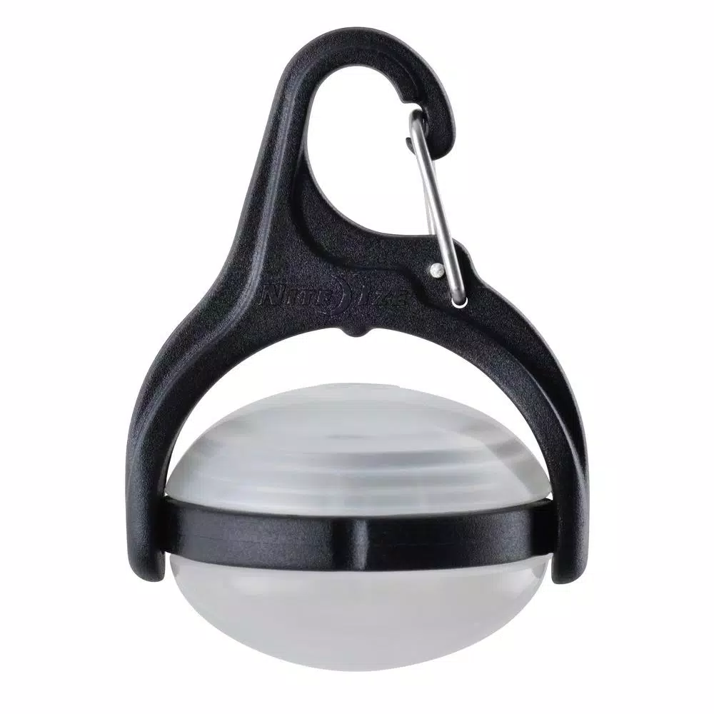 Nite Ize MoonLit LED Micro Lantern - Compact Water-Resistant Carabiner Clip Light