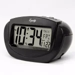 La Crosse Technology Insta-Set Digital LCD Alarm Clock with Calendar and Backlight, Black thumbnail 3