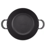 Circulon Radiance 5.5 Qt. Gray Hard-Anodized Nonstick Covered Casserole with Colander thumbnail 2