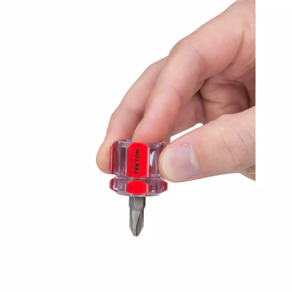 TEKTON 4-Piece Mini Screwdriver Set with Storage Tray