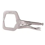 Capri Tools Klinge 11 in. Locking C-Clamp Pliers with Chrome Vanadium Steel Jaws thumbnail 1