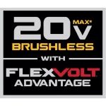 DEWALT 20V MAX Brushless 4.5-5 in. Angle Grinder Kit with FLEXVOLT 6.0Ah Battery thumbnail 12