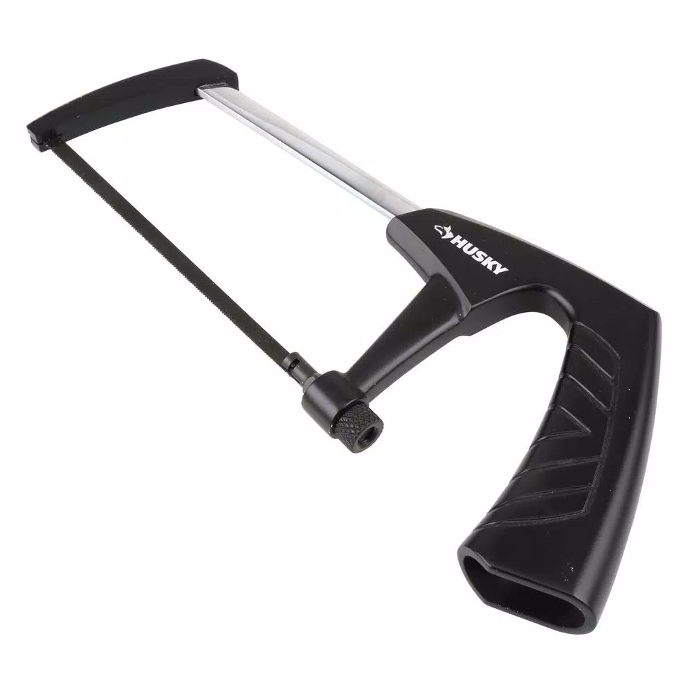 Husky 6 in. Mini Hacksaw with 24 TPI Carbon Steel Blade
