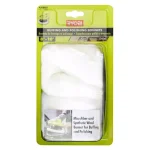 RYOBI 2-Piece Buffing Bonnet Set, 8 in. to 10 in. Microfiber and Synthetic Fleece for Floors and Vehicles thumbnail 1