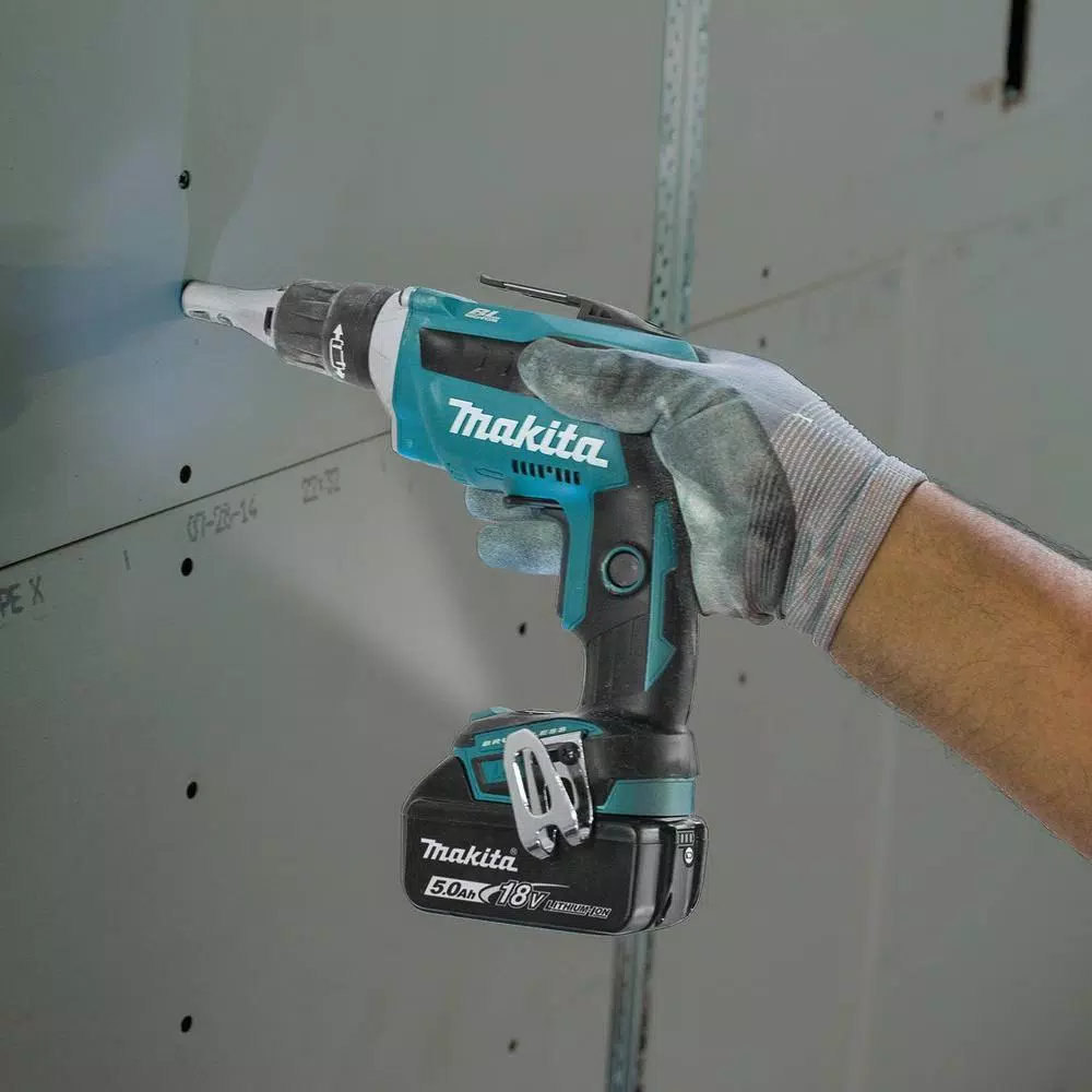Makita 18V LXT Brushless Drywall Screwdriver & Cut-Out Tool 2-Piece Combo Kit with 5.0Ah Batteries