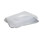 Nordic Ware Naturals Half Sheet Aluminum Baking Pan with Plastic Lid thumbnail 2