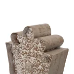 Glitzhome 7.5 in. Marquee LED Giftbox Stocking Holder - Metal and Wood Holiday Decor thumbnail 2