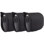 Wasserstein Protective Silicone Skins with Sunroof for Arlo Ultra, Black (3-Pack) thumbnail 1