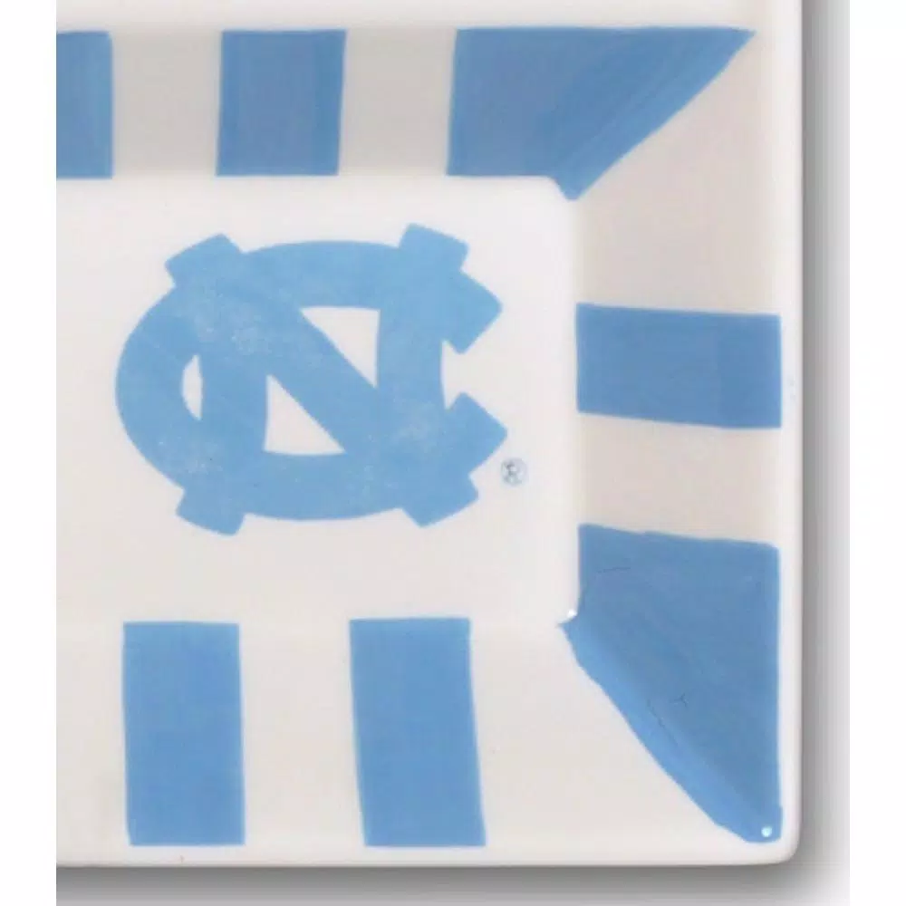 Magnolia Lane North Carolina NCAA Officially Licensed 4-Section Ceramic Tailgating Serving Platter