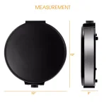 MegaChef Mega Chef 12-Inch Stainless Steel Electric Crepe and Pancake Maker Griddle, 1200W thumbnail 4