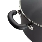 Circulon Classic 4-Quart Hard-Anodized Nonstick Casserole Dish with Glass Lid, Black thumbnail 2