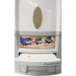 Tayama Rice Dispenser 55 lbs. Capacity White Dry Food Storage Container thumbnail 3