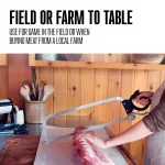 Weston 22 in. Stainless Steel Butcher Meat Saw with Trigger Lock thumbnail 3