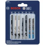 Bosch 12-Piece Multi-Purpose U-Shank Jig Saw Blade Assortment for Wood and Metal thumbnail 3