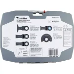 Makita 5-Piece Starlock Oscillating Blade Set for Wood and Metal Cutting thumbnail 3