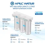 APEC Water Systems WFS-1000 3-Stage Under Counter Water Filtration System thumbnail 6