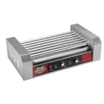 Great Northern Popcorn Commercial 1400W 18-Hot Dog 7-Roller Grilling Machine with Cover thumbnail 3