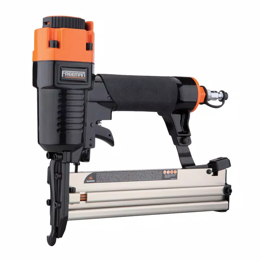 Freeman 4-Piece Pneumatic Framing and Finish Nailer Combo Kit with Canvas Bag and Fasteners