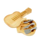 Legacy Picnic Time Guitar Cheese Board and Tool Set with Bamboo Inlays thumbnail 5