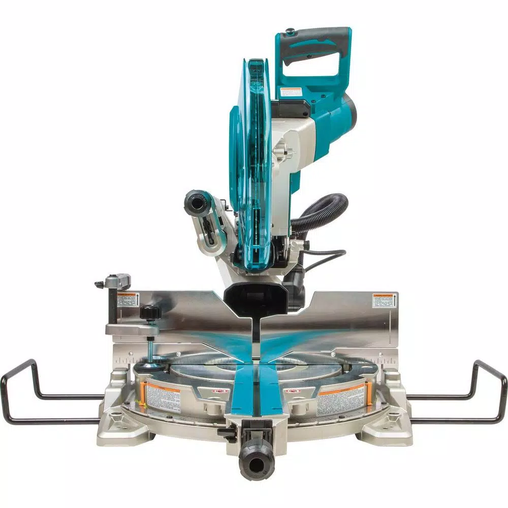 Makita 12 in. 15 Amp Dual-Bevel Sliding Compound Miter Saw with Laser & AF601 16-Gauge Finish Nailer Bundle