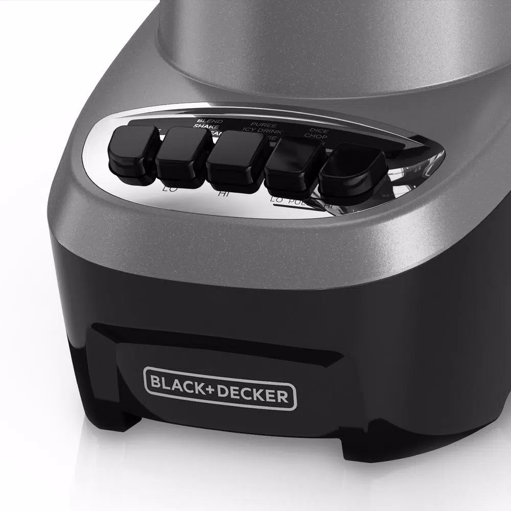 BLACK+DECKER PowerCrush 700W Multi-Function Blender with 48 oz. Glass Jar