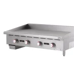 Magic Chef 48 in. Commercial Thermostatic Gas Countertop Griddle, Stainless Steel thumbnail 9