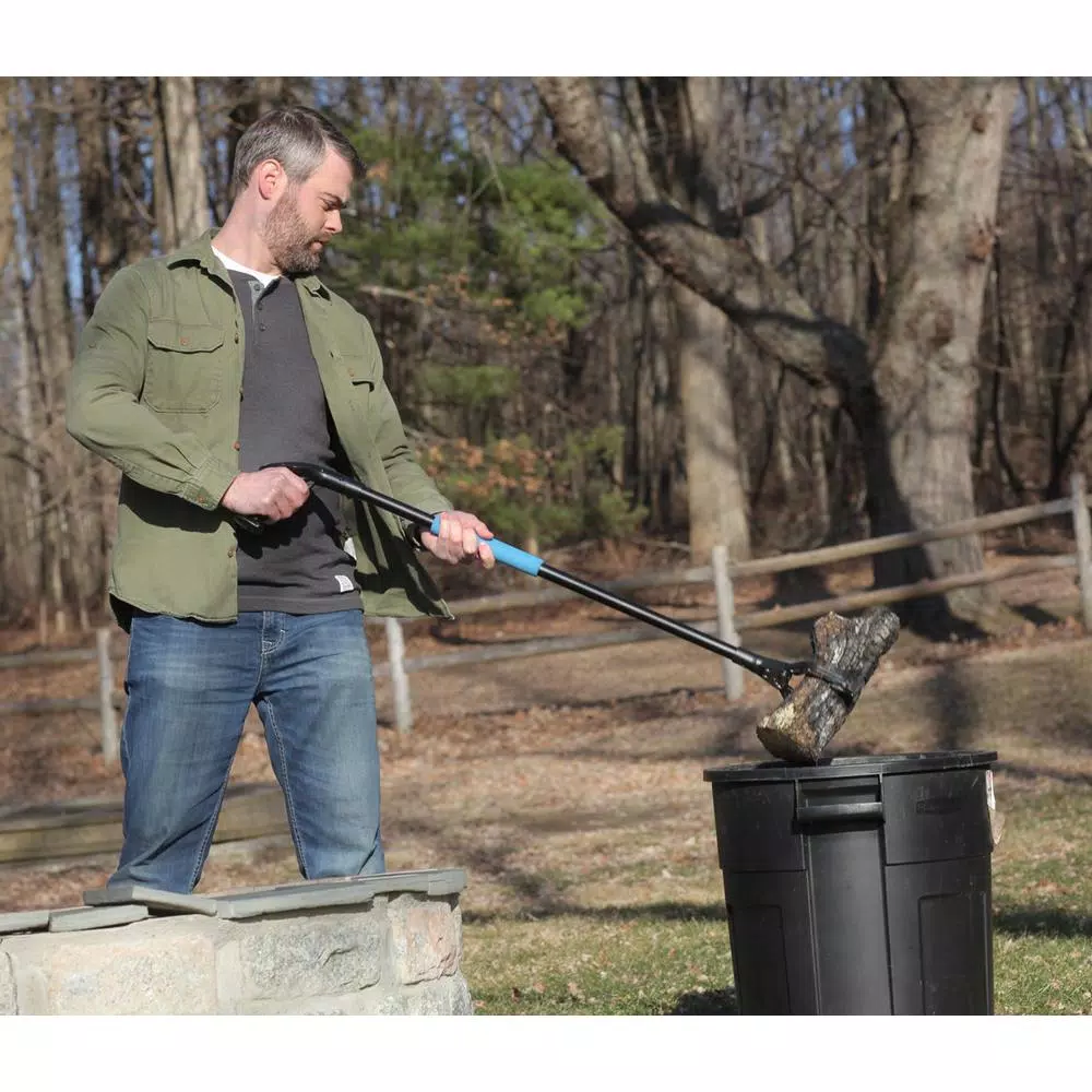 Unger 42.5 in. Steel-Rubber Rugged Trash Reacher Grabber for Heavy Duty Outdoor Use