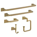 Delta Dryden 24 in. Single Towel Bar, Champagne Bronze thumbnail 3