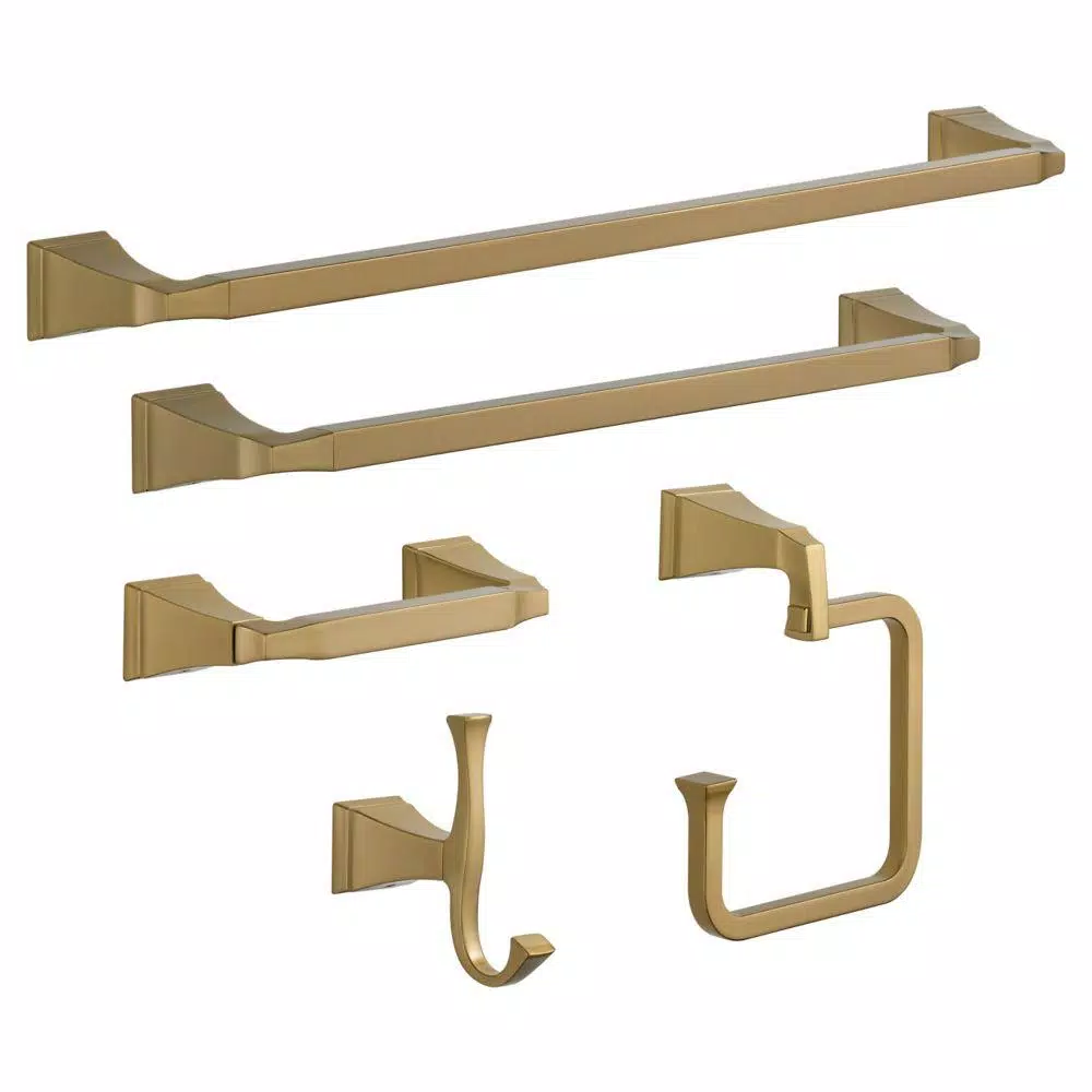 Delta Dryden 24 in. Single Towel Bar, Champagne Bronze