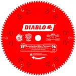 Diablo 12 in. x 96-Tooth Non-Ferrous Metal & Laminate Carbide Circular Saw Blade thumbnail 1