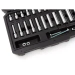 TEKTON 29-Piece 1/4 in. Drive 6-Point Socket and Ratchet Set, SAE thumbnail 9