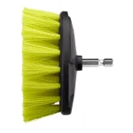 RYOBI Medium Bristle Brush Cleaning Accessory Kit, 2-Piece Hex Shank thumbnail 3