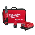 Milwaukee M12 FUEL 1/4 in. Cordless Ratchet Kit with (2) 2.0 Ah Batteries, Charger & Tool Bag thumbnail 1