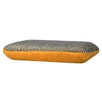 Unbranded Multi-Purpose Dual Action Microfiber Scrubbing Sponges, Yellow thumbnail 2