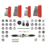 GearWrench 75-Piece SAE/Metric Ratcheting Tap and Die Set thumbnail 2