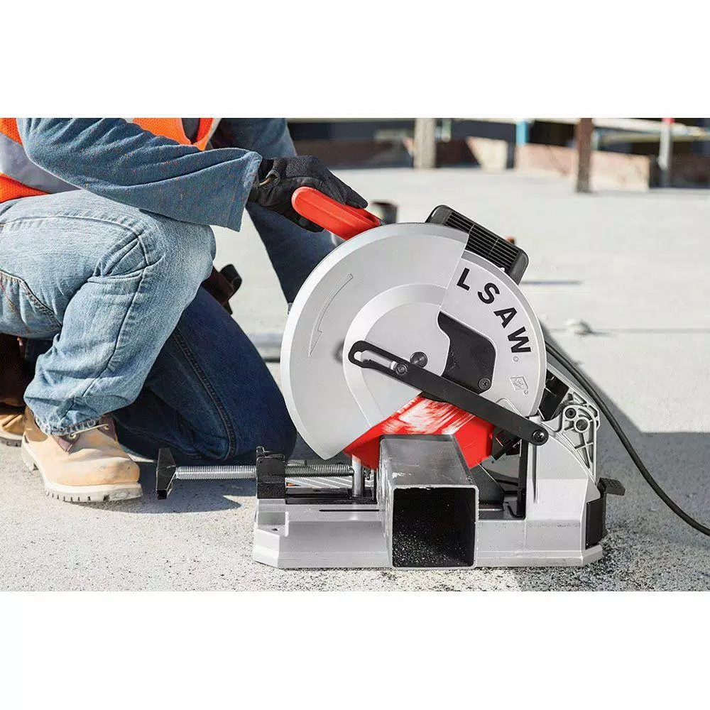 SKILSAW 12 in. 15 Amp Corded Electric Dry Cut Saw with Diablo 60-Tooth Carbide Blade