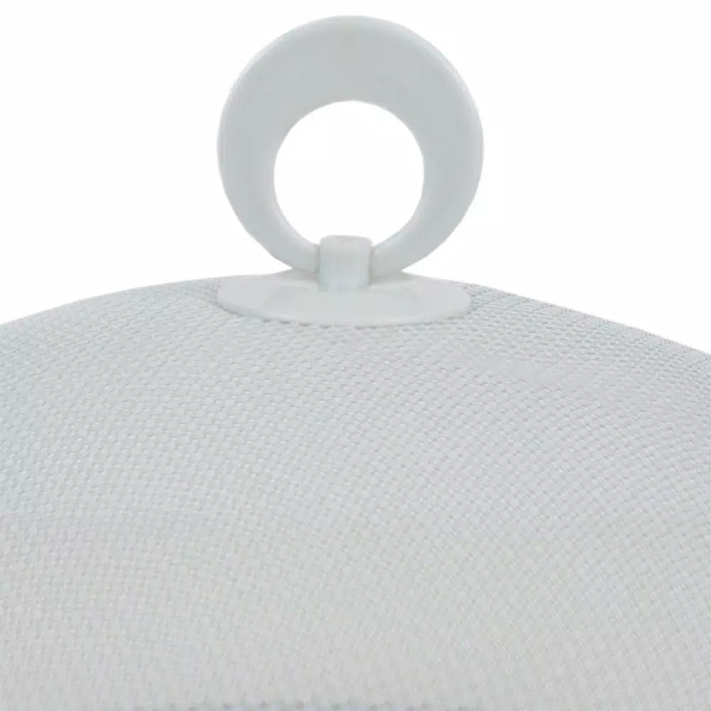 Unbranded Round Mesh Collapsible Food Plate Cover - Galvanized Steel Mesh Food Tent