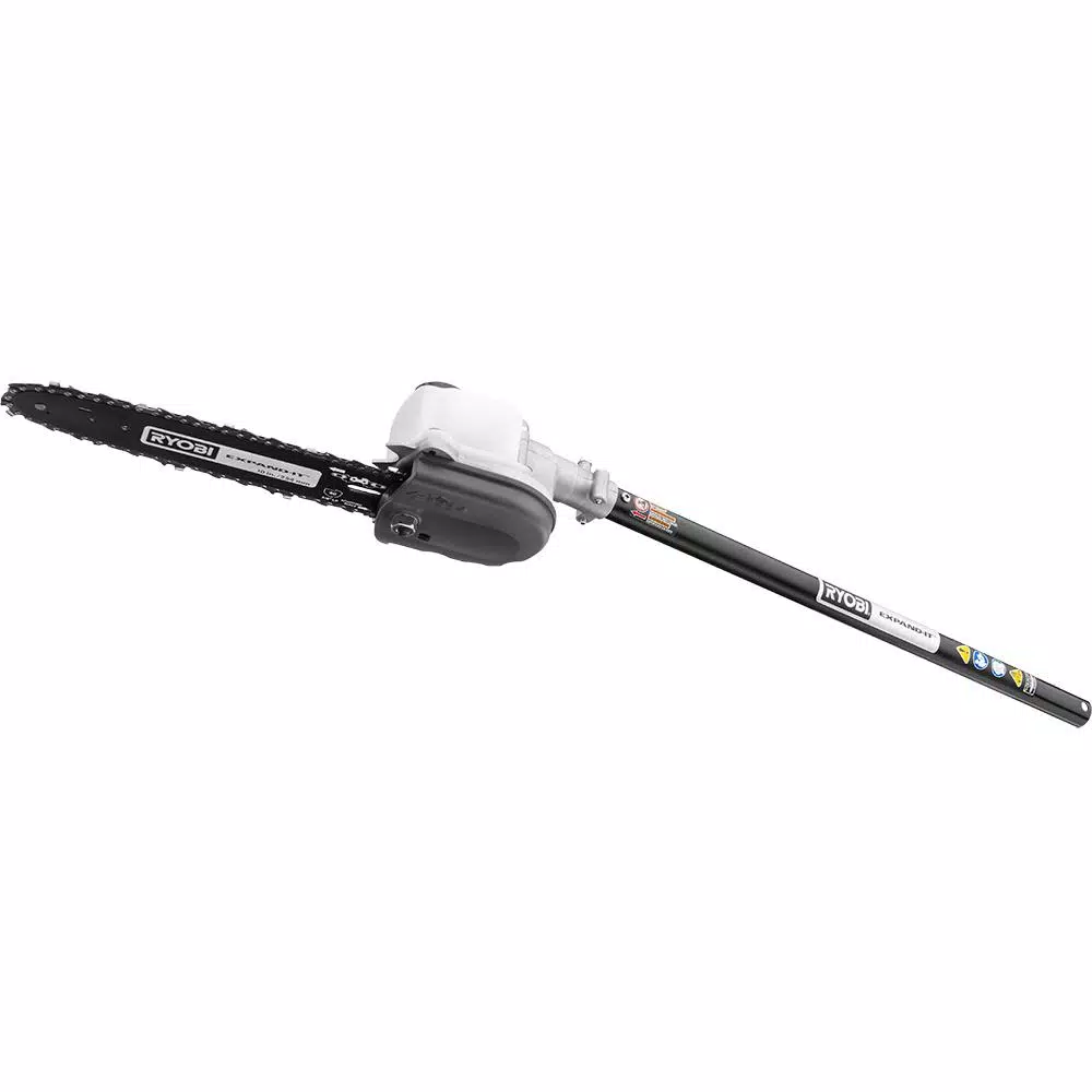 RYOBI 40V Brushless Cordless String Trimmer and Pole Saw Kit with 4.0 Ah Battery and Charger
