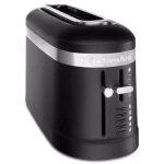 KitchenAid 2-Slice Matte Black Long Slot Toaster with High-Lift Lever and 5 Settings thumbnail 1