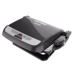 George Foreman Evolve Grill System with Removable Ceramic Grill and Waffle Plates, 1440W, Black thumbnail 1