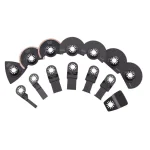 RIDGID 4 Amp Corded JobMax Multi-Tool Kit with 14-Piece Oscillating Blade Accessory Set thumbnail 9