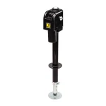 Stromberg Carlson Products Stromberg Carlson 3,500 lb. Black Electric Tongue Jack with LED Lights thumbnail 1