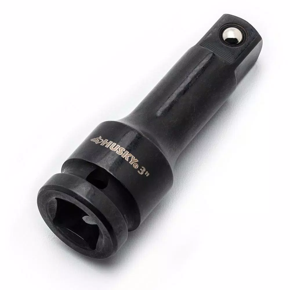 Husky 1/2 in. Drive 3 in. Impact Extension, Cr-Mo Steel