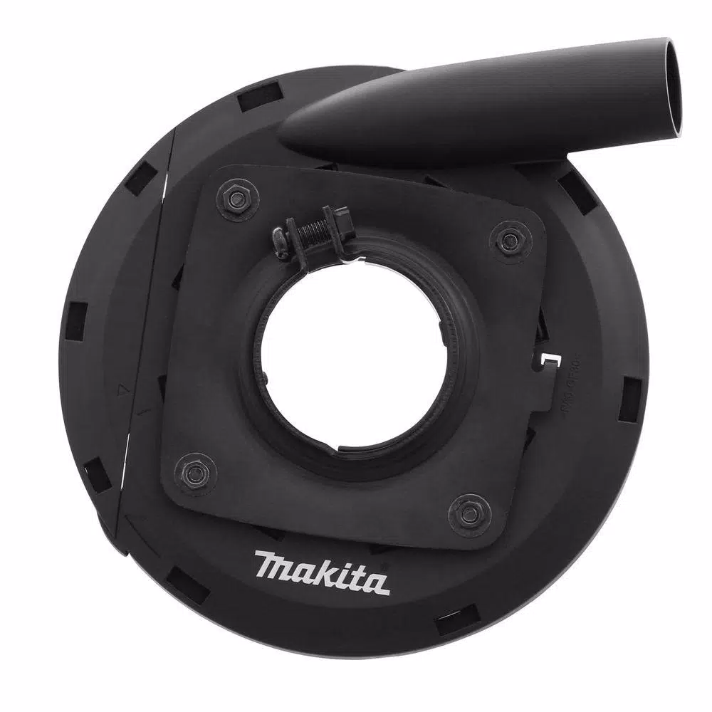 Makita 7 in. Grinder Dust Shroud (195368-6) with Spring-Loaded Suspension